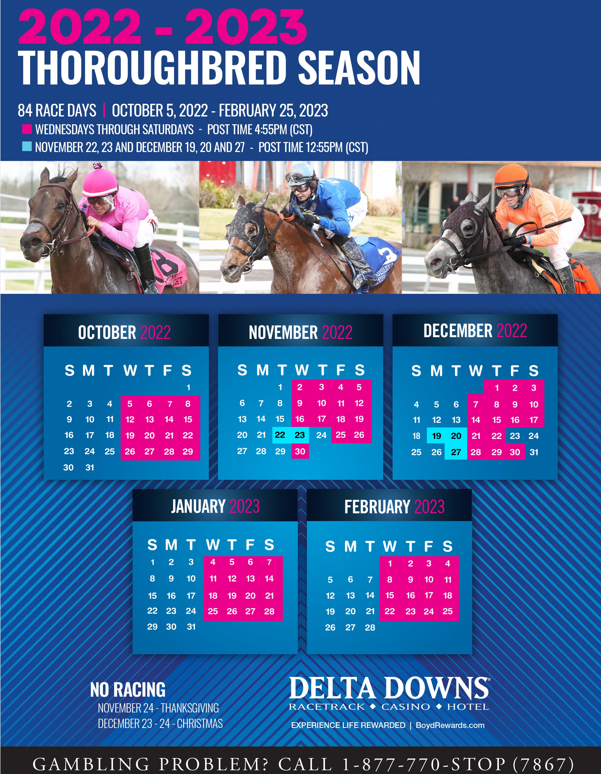 Horse Racing Calendar 2024 Lenee Nichole
